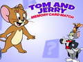 Žaidimas Tom and Jerry Memory Card Match