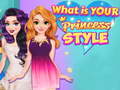 Žaidimas What Is Your Princess Style