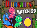 Žaidimas Match 2D Dinosaurs