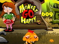 Žaidimas Monkey Go Happy Stage 609