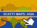 Žaidimas Scatty Maps: Asia