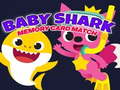 Žaidimas Baby Shark Memory Card Match