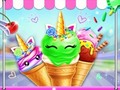 Žaidimas Unicorn Ice Cream Corn Maker 