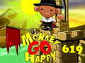 Žaidimas Monkey Go Happy Stage 619