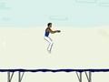 Žaidimas Jumping on a trampoline