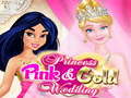 Žaidimas Princess Pink And Gold Wedding