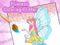 Žaidimas Princess Coloring Glitter
