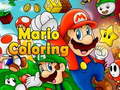 Žaidimas Mario Coloring