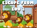 Žaidimas Escape From Zoo 2