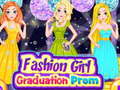 Žaidimas Fashion Girl Graduation Prom