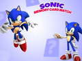 Žaidimas Sonic Memory card Match