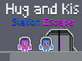 Žaidimas Hug and Kis Station Escape