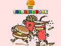 Žaidimas Fast Food Coloring Book