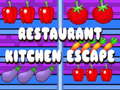 Žaidimas Restaurant Kitchen Escape