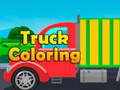 Žaidimas Truck Coloring