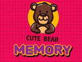 Žaidimas Cute Bear Memory