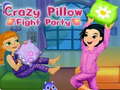 Žaidimas Crazy Pillow Fight Sleepover Party