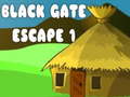 Žaidimas Black Gate Escape 1