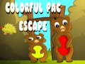 Žaidimas Colorful Pac Escape