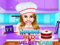 Žaidimas Making Red Velvet Cake