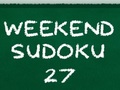 Žaidimas Weekend Sudoku 27