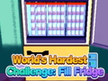 Žaidimas World's Hardest Challenge: Fill Fridge