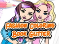 Žaidimas Fashion Coloring Book Glitter
