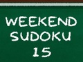Žaidimas Weekend Sudoku 15