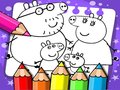 Žaidimas Peppa Pig Coloring Book