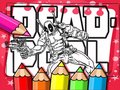 Žaidimas Deadpool Coloring Book