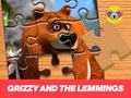 Žaidimas Grizzy and the Lemmings Jigsaw Puzzle Planet