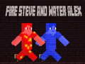 Žaidimas Fire Steve and Water Alex