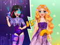 Žaidimas Princesses Cyber Robot vs Nature