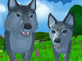 Žaidimas Wolf simulator wild animals 