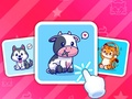 Žaidimas Cute Animal Cards