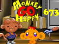 Žaidimas Monkey Go Happy Stage 673