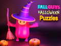 Žaidimas Fall Guys Halloween Puzzle