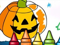 Žaidimas Halloween Coloring Games