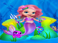 Žaidimas Cute Mermaid Girl Dress Up 