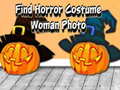 Žaidimas Find Horror Costume Woman Photo