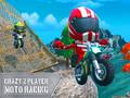 Žaidimas Crazy 2 Player Moto Racing