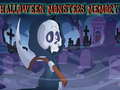 Žaidimas Halloween Monsters Memory