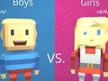 Žaidimas Kogama: Parkour Girls vs Boys