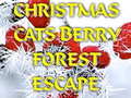 Žaidimas Christmas Cats Berry Forest Escape 