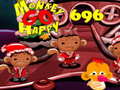 Žaidimas Monkey Go Happy Stage 696