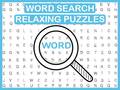 Žaidimas Word Search Relaxing Puzzles