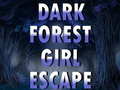 Žaidimas Dark Forest Girl Escape 