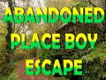 Žaidimas Abandoned Place Boy Escape