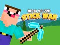 Žaidimas Noob vs Pro Stick War