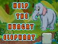 Žaidimas Help The Hungry Elephant